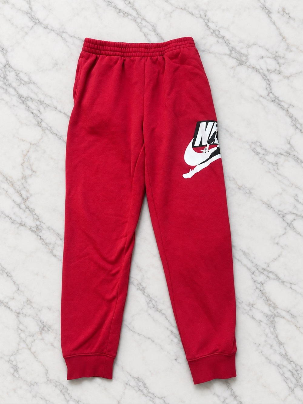 Nike jordan Kids Red Logo Sweatpants